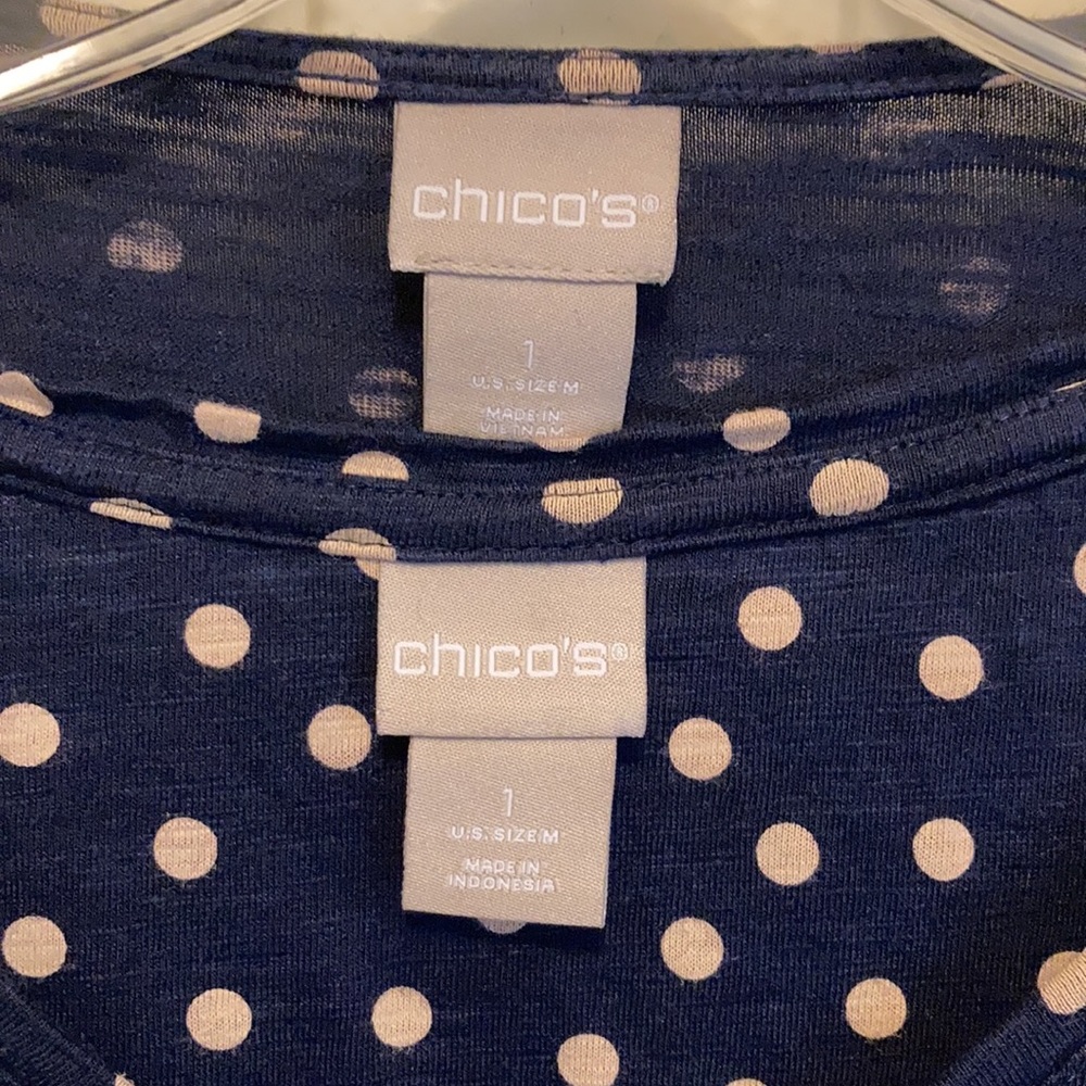 Chico’s 2-piece: tank and jacket